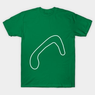 Brands Hatch Indy Circuit [outline] T-Shirt